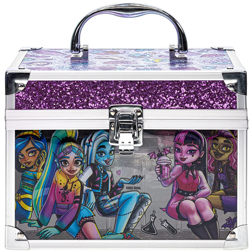 Monster High Townley Girl Train Case Makeup Set for Kids