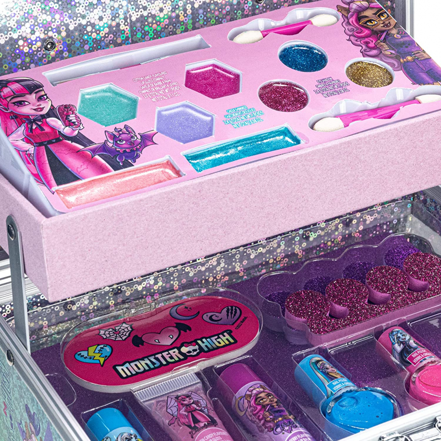 Monster High Townley Girl Train Case Makeup Set for Kids - YouLoveIt.com