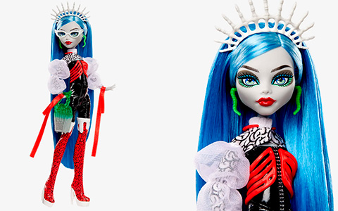 Mattel Monster High Collector Ghouluxe Ghoulia Doll.