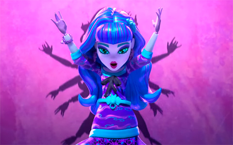 Monster High G3 animated clips and music video