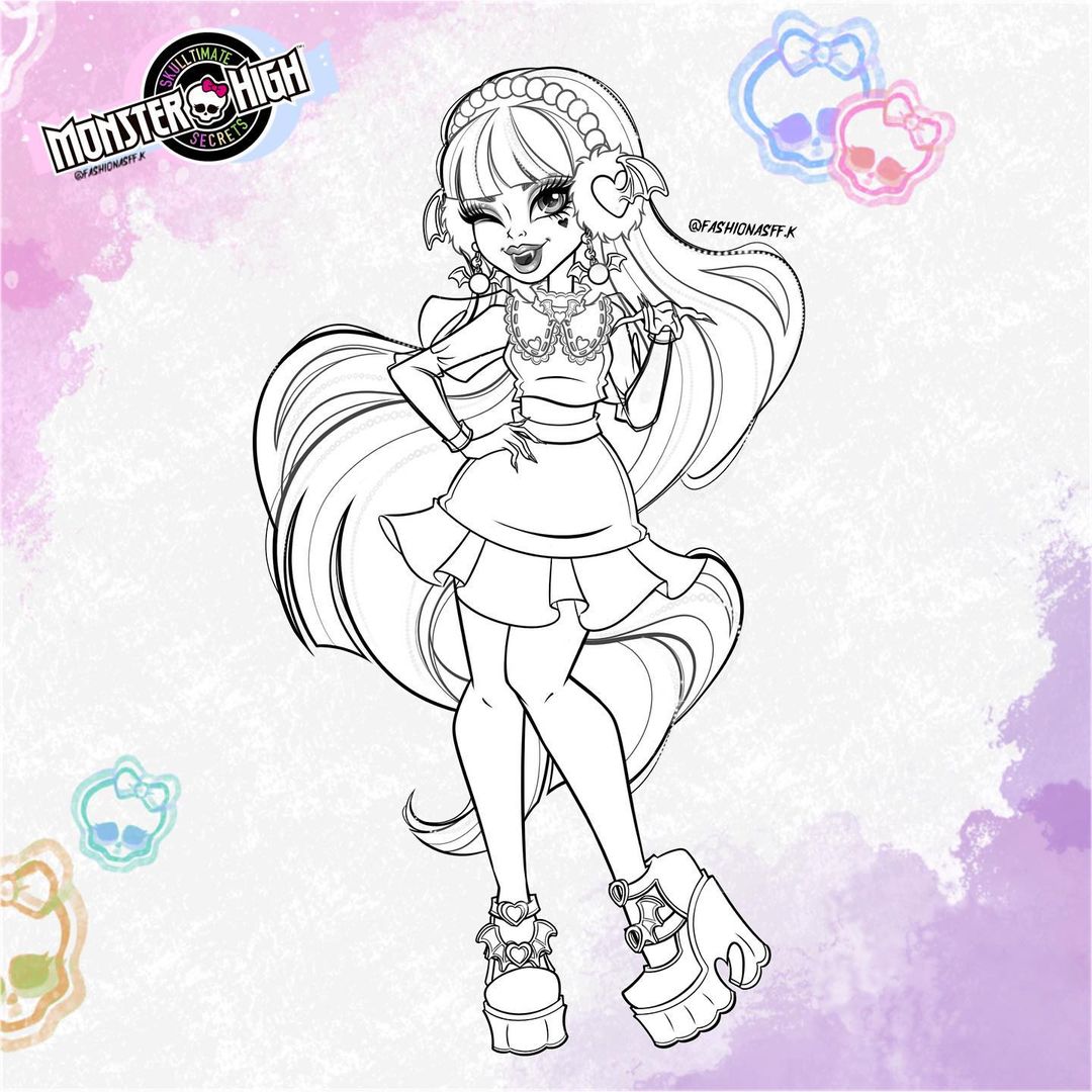 Coloring Pages Monster High