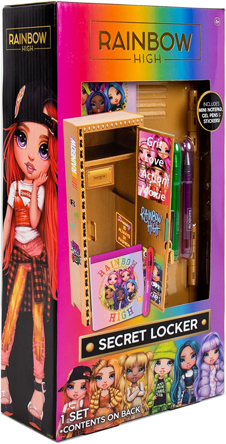 Rainbow High Secret Locker Stationery Set