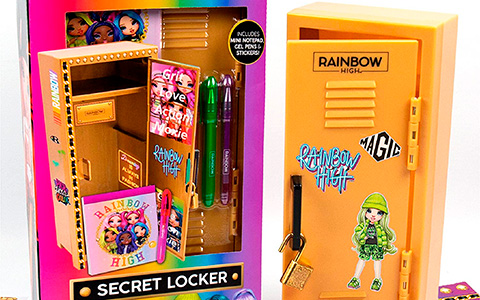 Rainbow High Secret Locker Stationery Set