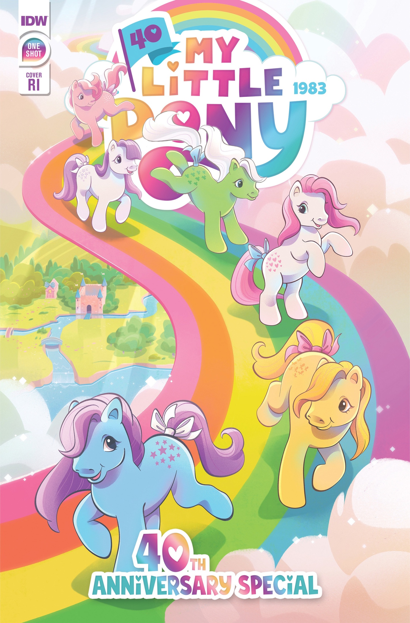 My Little Pony 40th Anniversary CelebrationThe Deluxe Edition comic