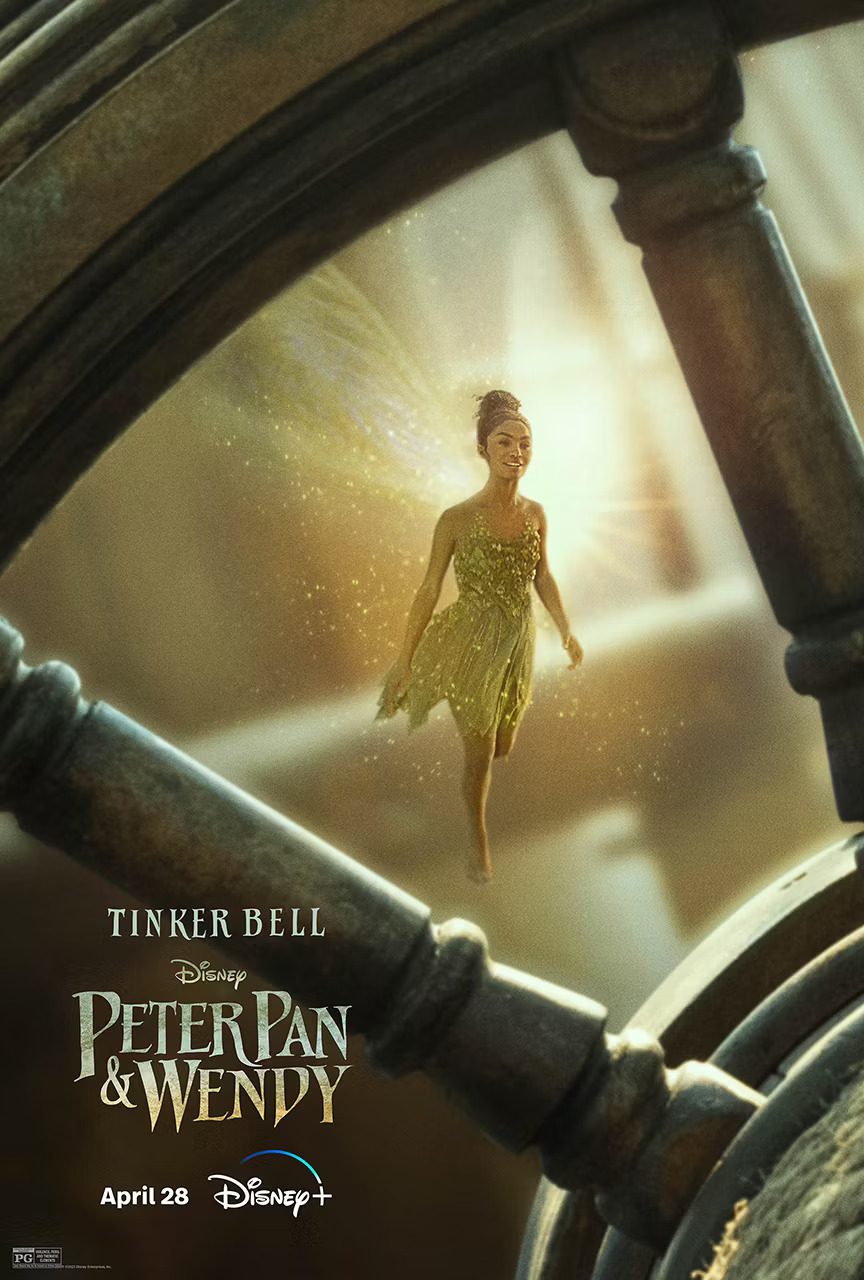 Disney Peter Pan and Wendy Movie character posters