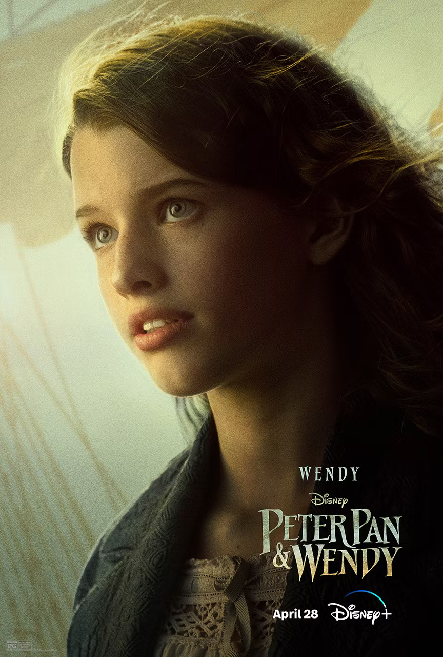 Disney Peter Pan and Wendy Movie character posters