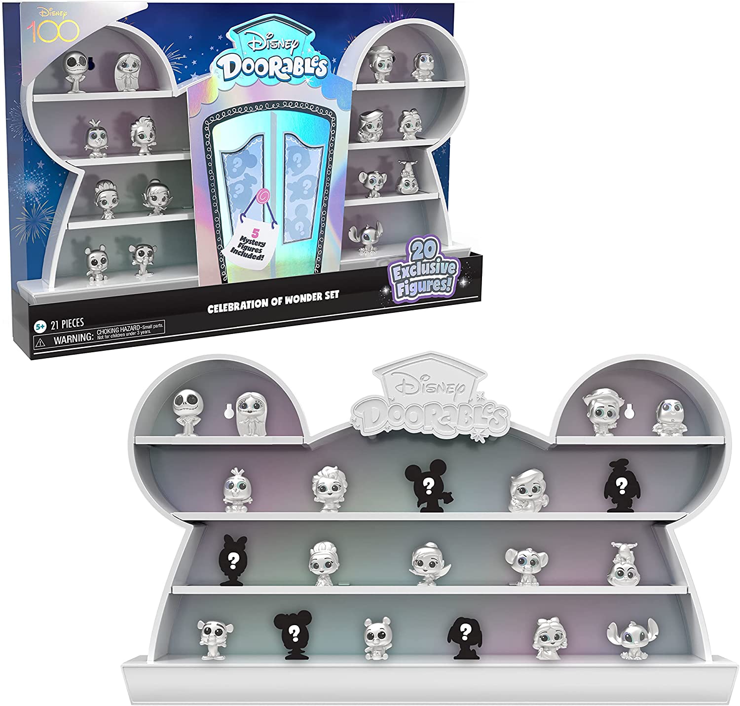 DOORABLES Disney 100 Celebration of Wonder Figure Set 