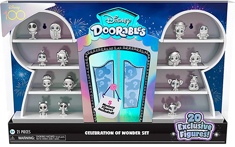 DOORABLES Disney 100 Celebration of Wonder Figure Set