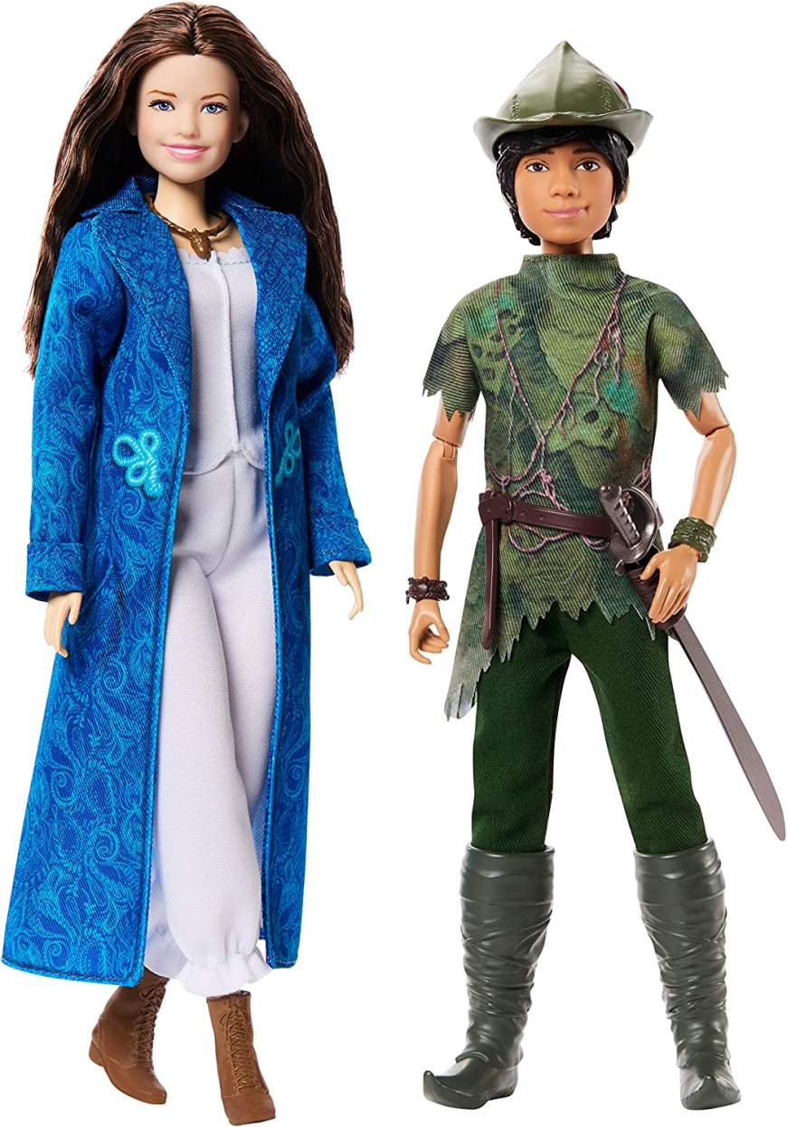 Disney Movie Peter Pan and Wendy dolls from Mattel