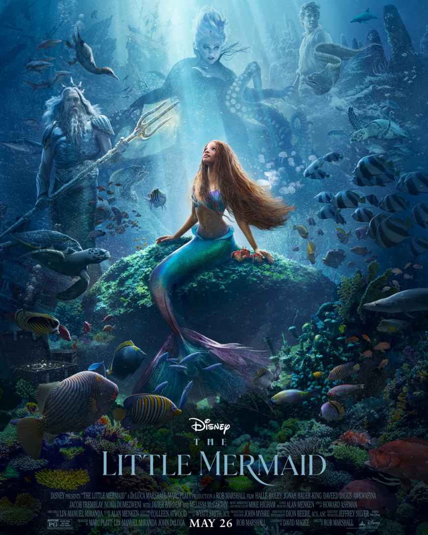 The Little Mermaid new poster 2023