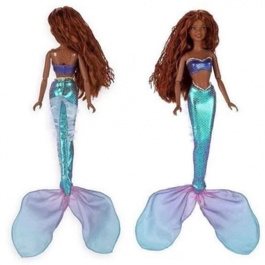 The Little Mermaid Movie 2023 Disney store singing Ariel doll