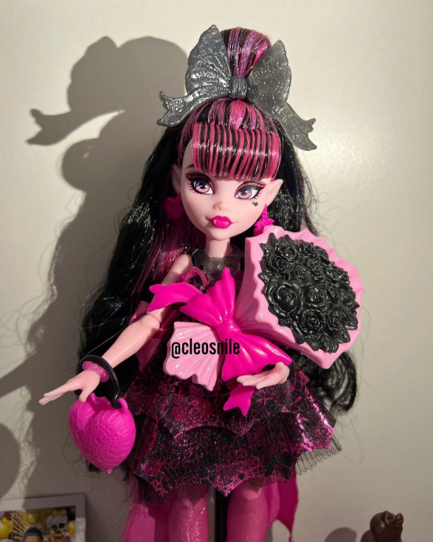 Monster High Monster Ball Draculaura doll in real life photos