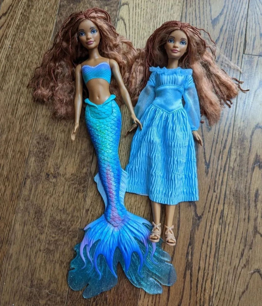 Ariel Halle dolls in real life photos
