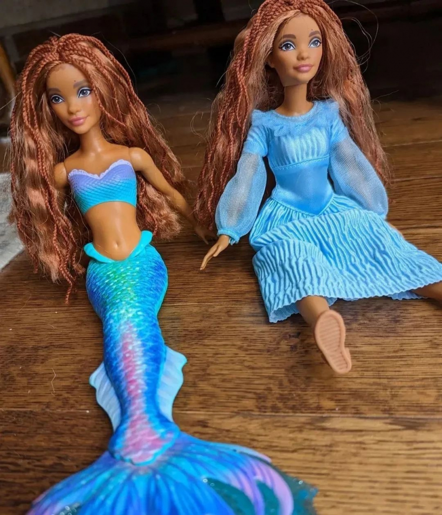 Ariel Halle dolls in real life photos