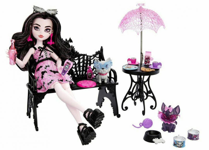Monster High Draculaura's Picnic playset with doll