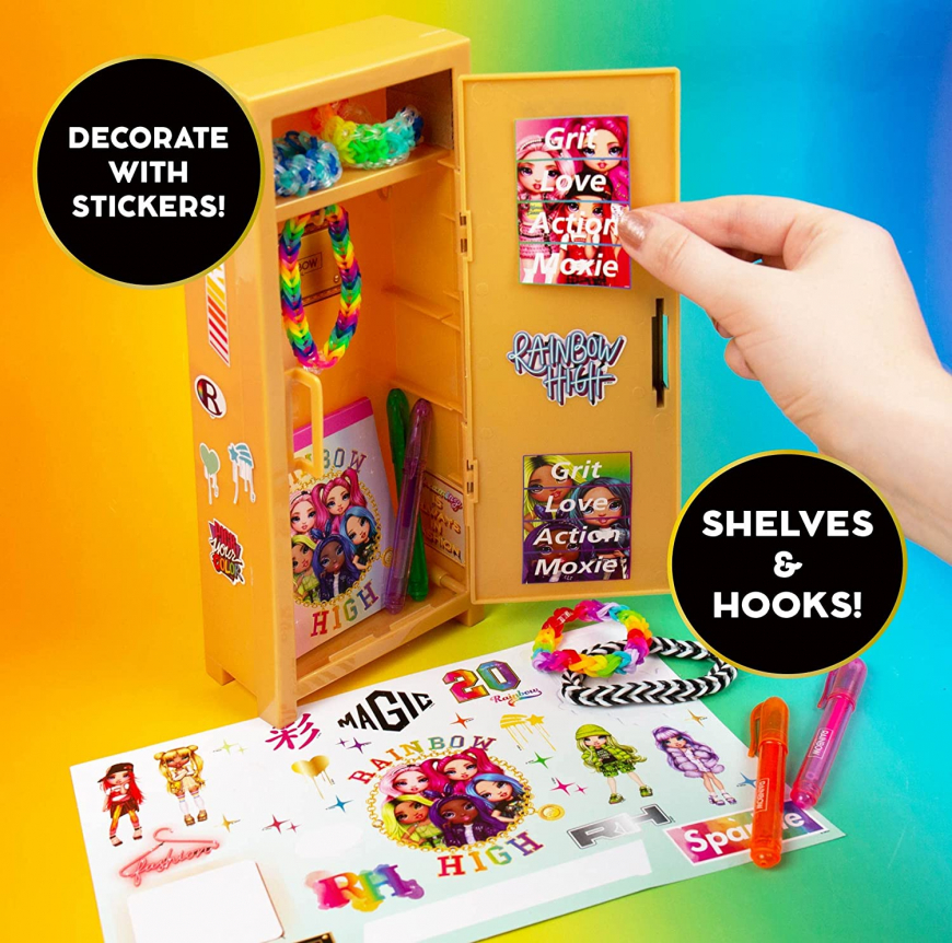 Rainbow High Secret Locker Stationery Set