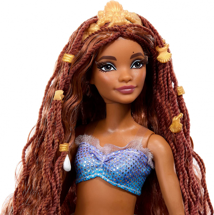 Disney Ariel Halle Bailey Deluxe Mermaid Doll