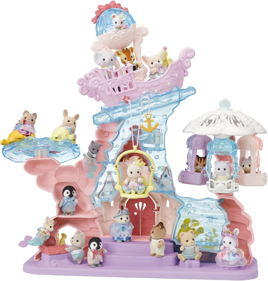 Calico Critters Baby Mermaid Castle