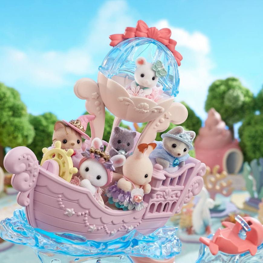 Calico Critters Baby Mermaid Castle