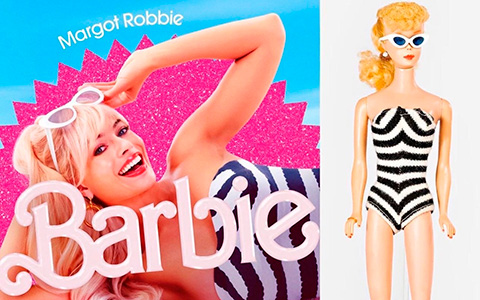 Barbie movie dolls prototypes to the main characters