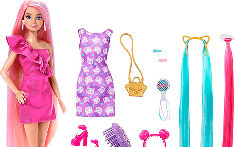 Barbie Totally Hair dolls 2023