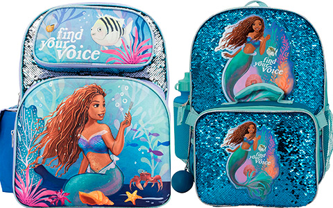 Disney The Little Mermaid Movie Backpacks