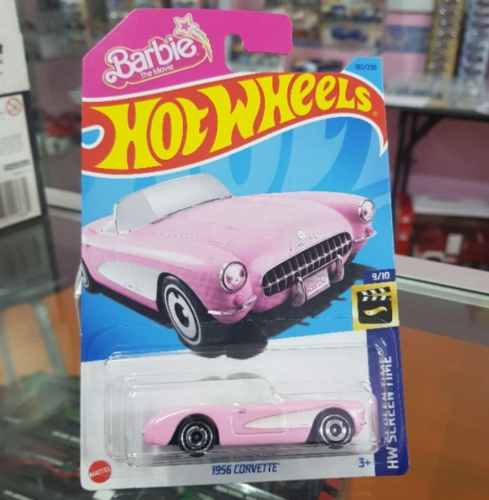 Barbie The Movie 2023 Hot Wheels 1956 Corvette car