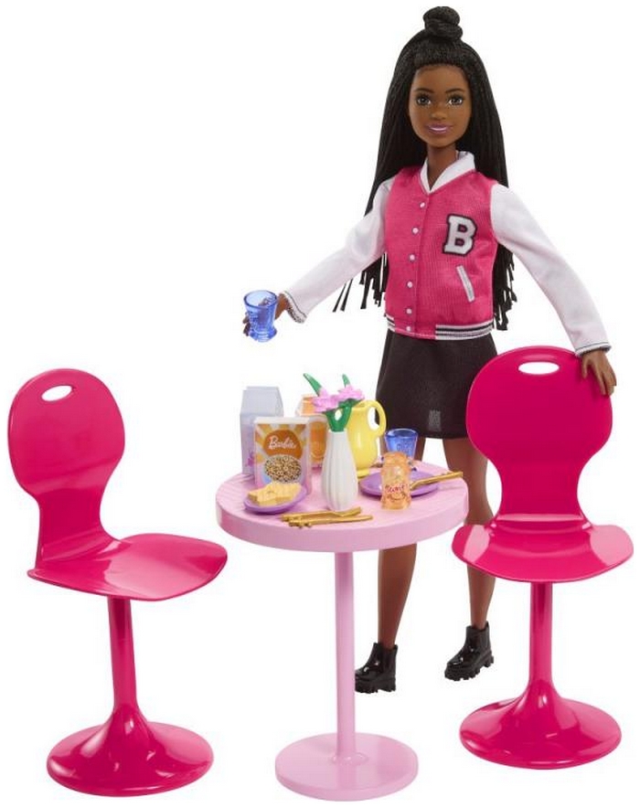 Barbie Furniture and Accessories Cafe Set 2023
