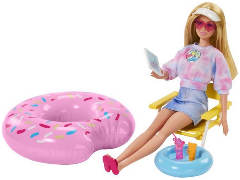 Barbie Furniture and Accessories Beach Set 2023