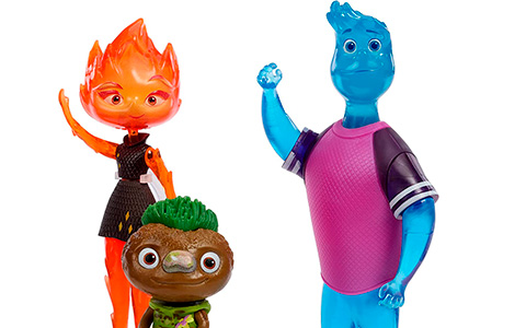 Disney Pixar Elemental figures from Mattel