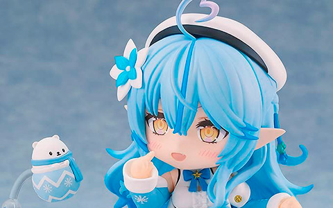 Hololive Nendoroid Yukihana Lamy and Shishiro Botan figures