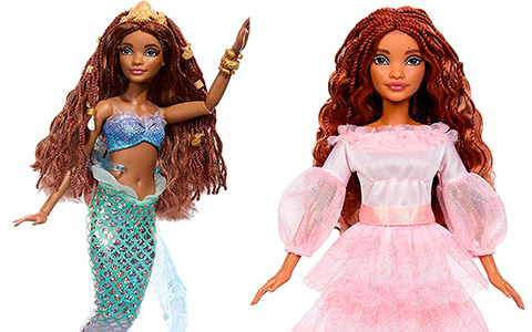 Mattel Ariel Little Mermaid live action movie dolls 2023