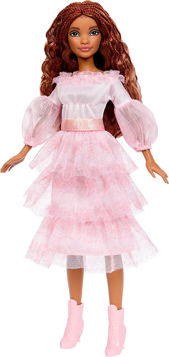 Disney The Little Mermaid movie Celebration Ariel doll in pink dress