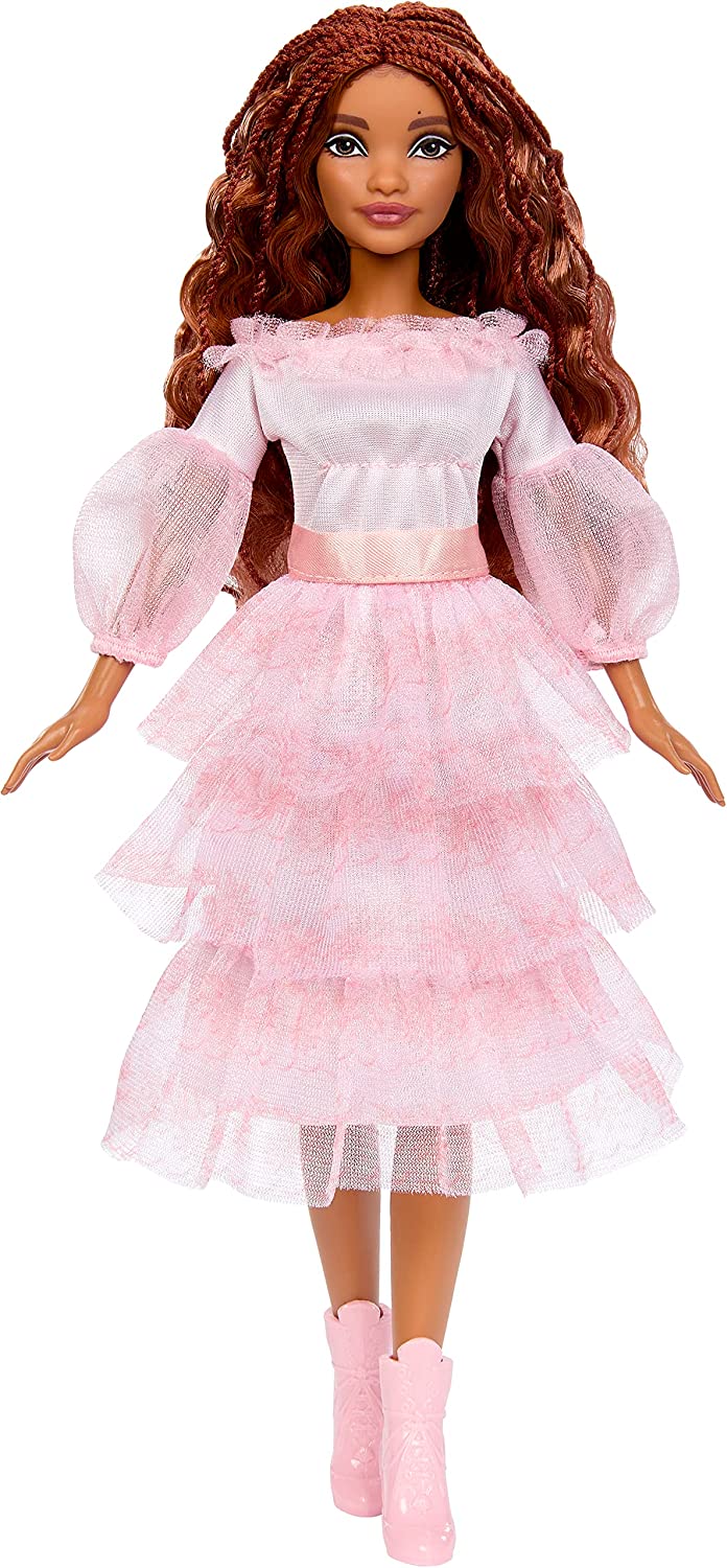 Disney The Little Mermaid movie Celebration Ariel doll in pink dress