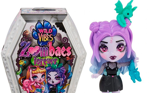 Wild Vibes Zombaes Forever series 2 figurines