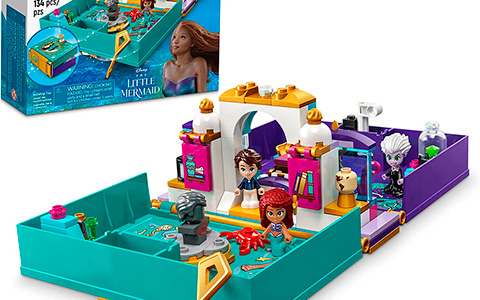 LEGO Disney The Little Mermaid movie Story Book