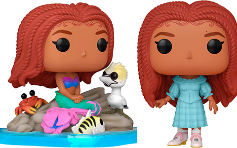 The Little Mermaid live action Funko Pop figures