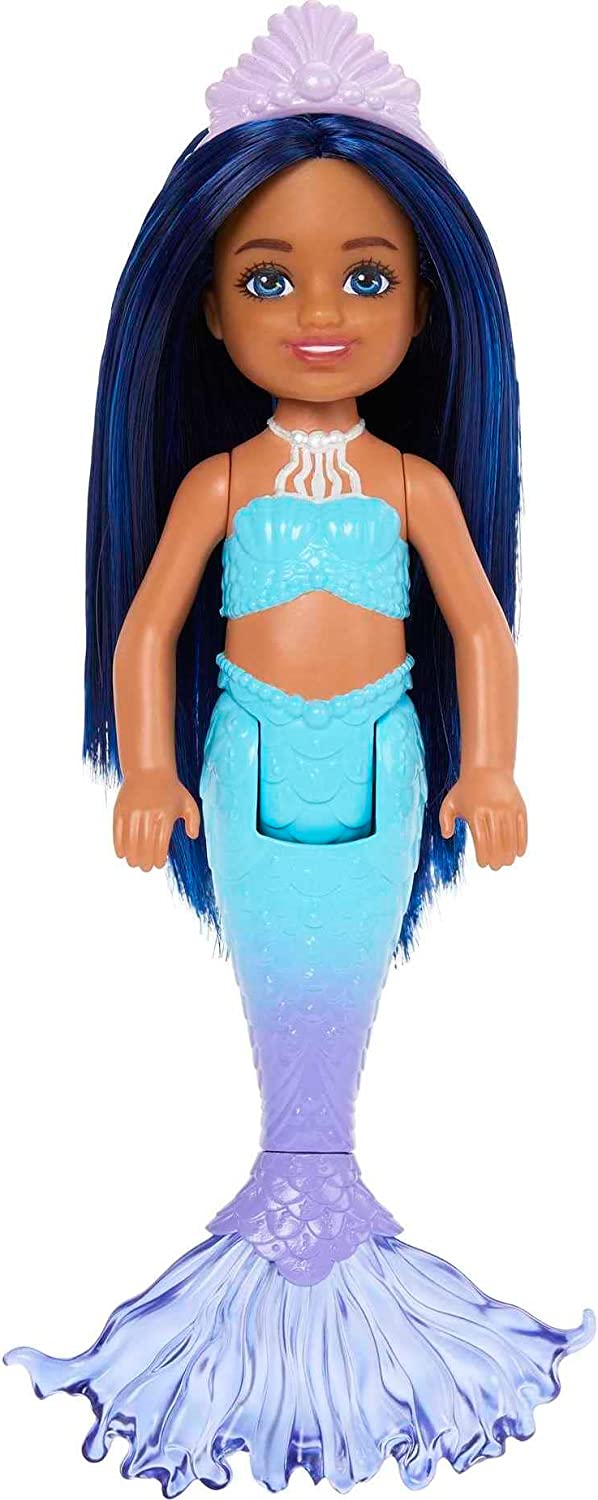 Barbie Mermaid Chelsea Doll Midnight Blue Hair