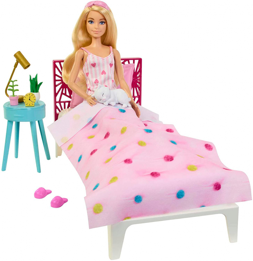 Barbie 2022 Bedroom playset with doll