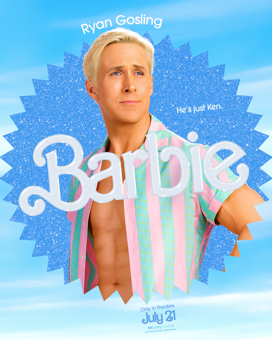 Barbie movie character poster