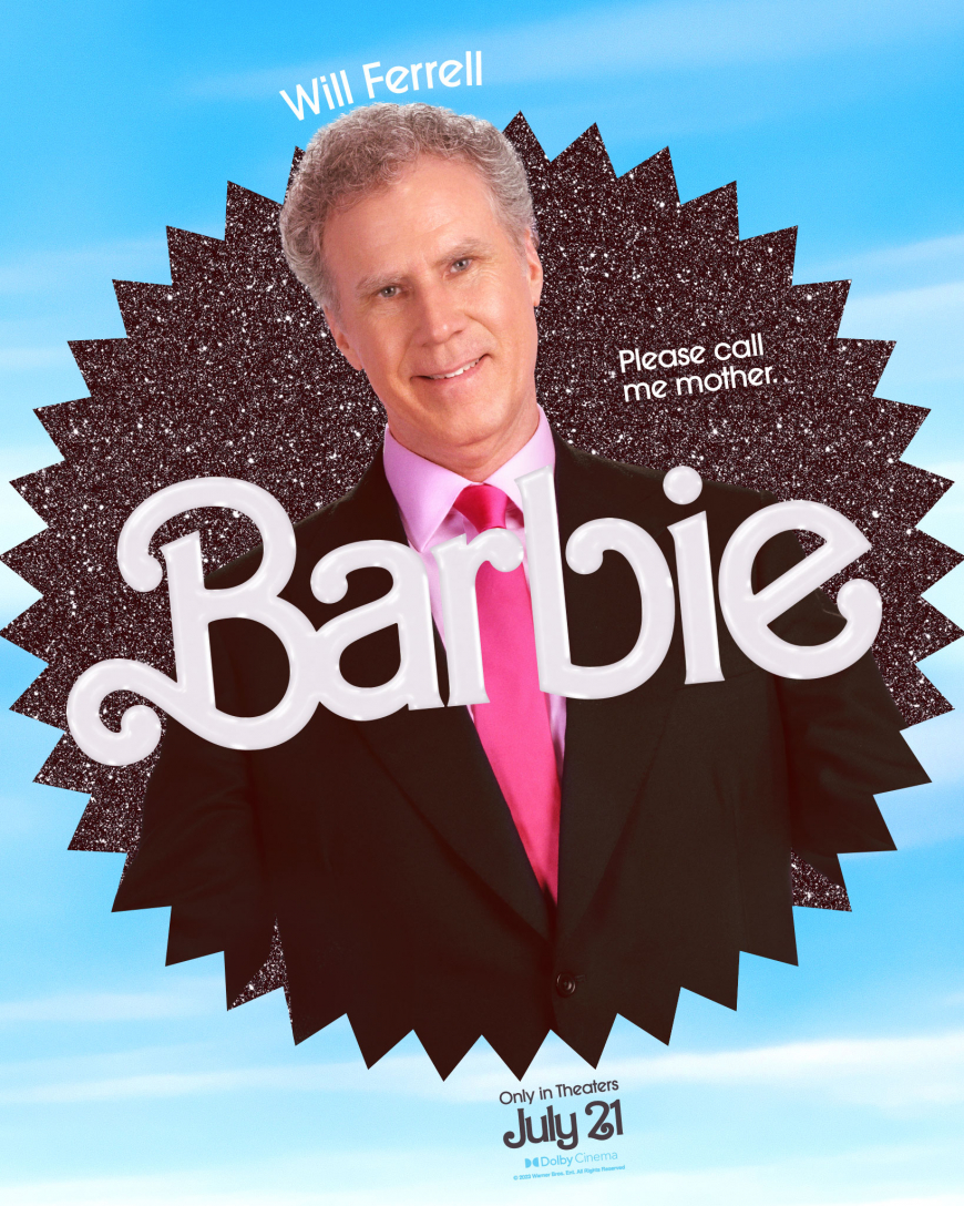 Barbie movie character poster