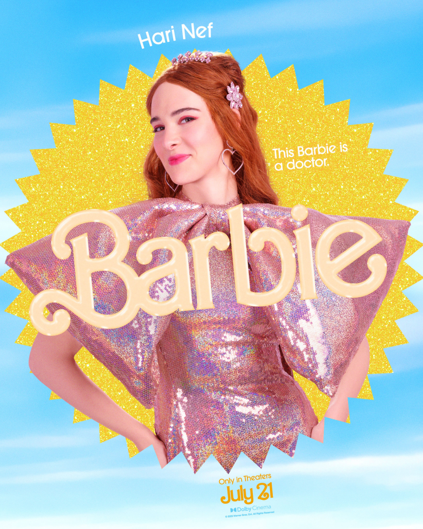 Barbie movie character poster