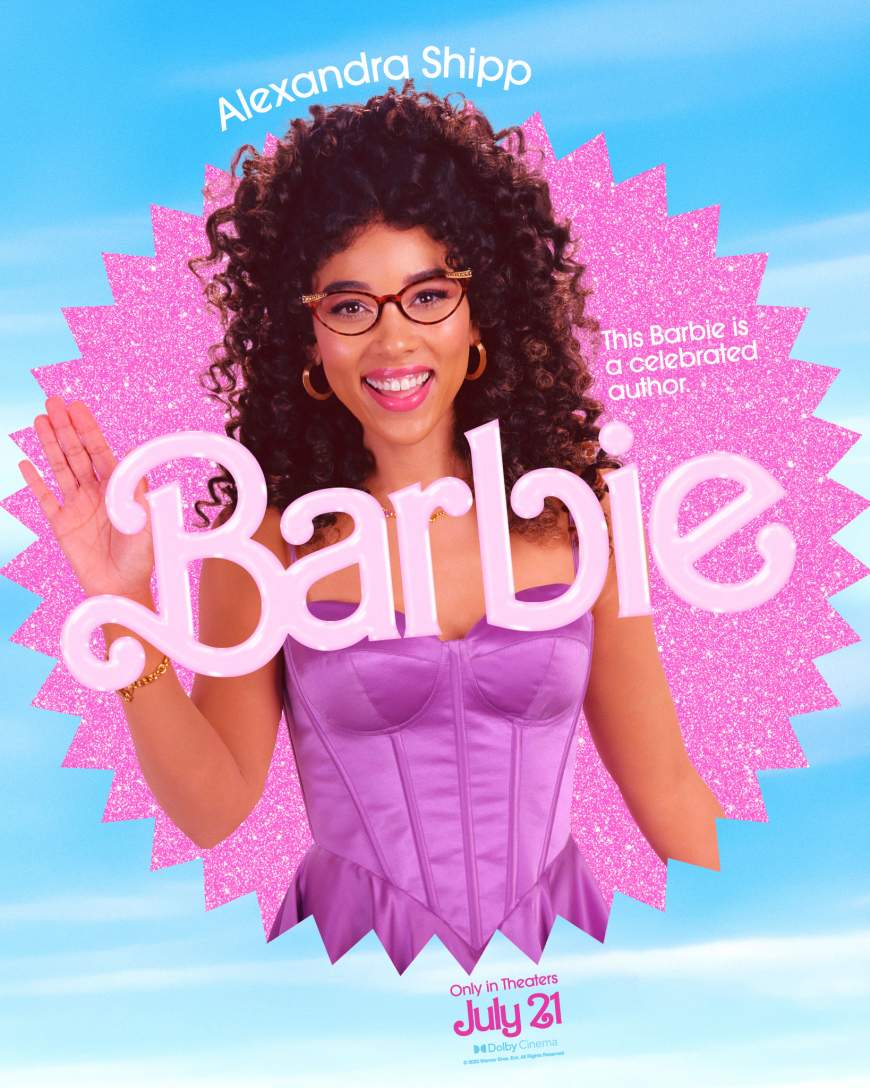 Barbie movie character poster