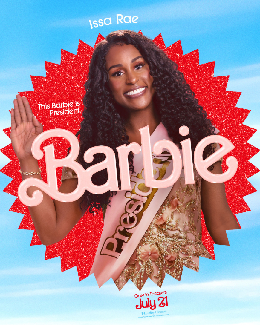 Barbie movie character poster