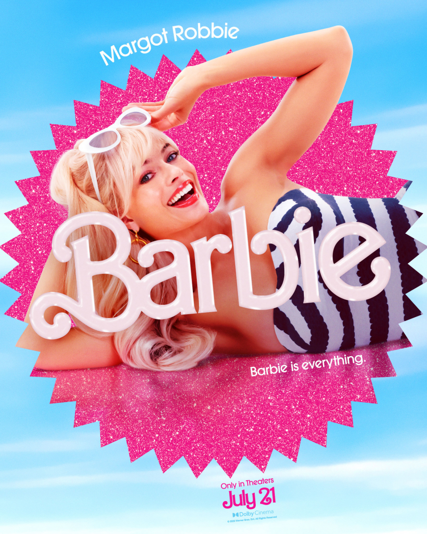 Barbie movie character poster