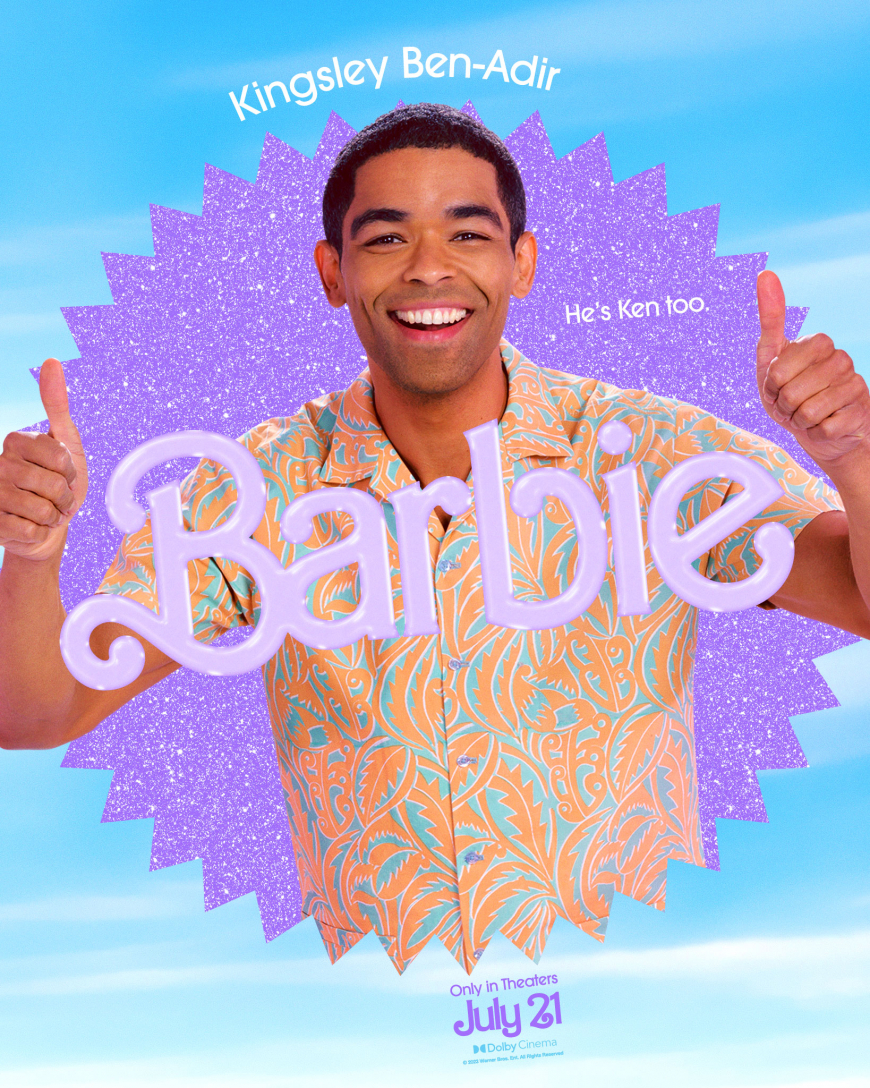 Barbie movie character poster