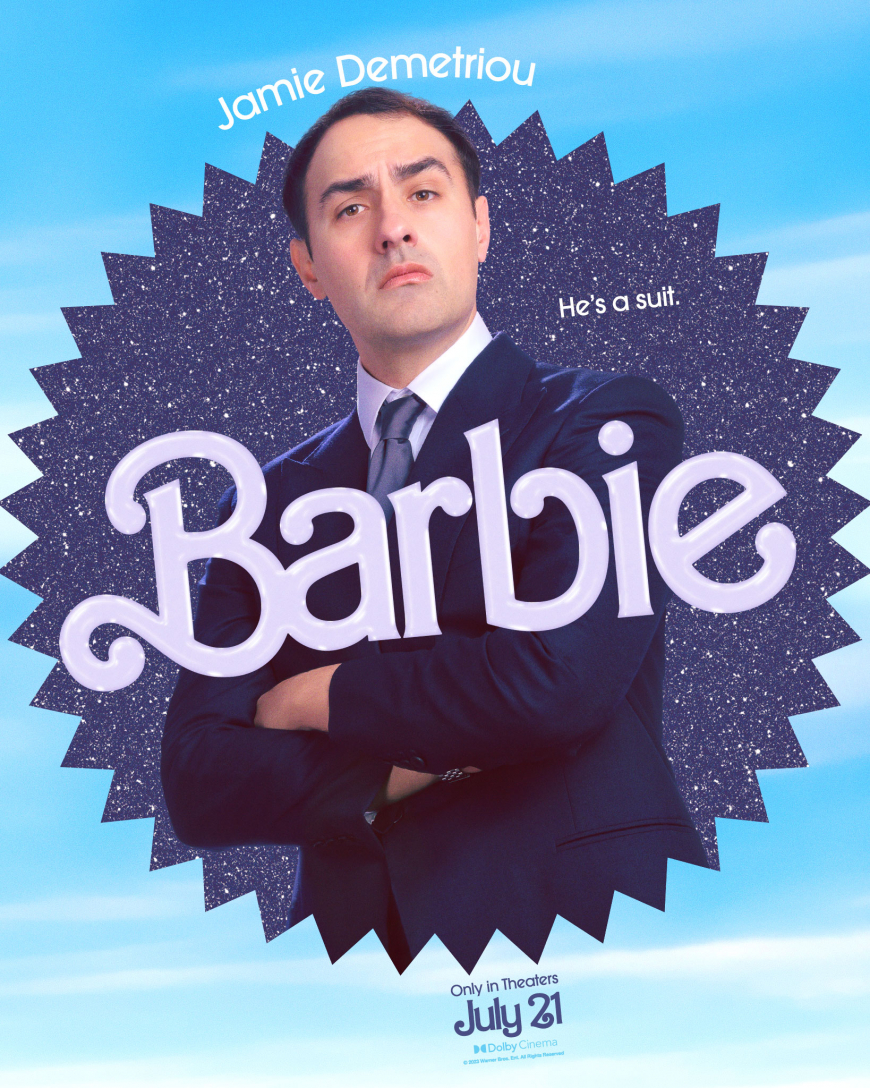 Barbie movie character poster