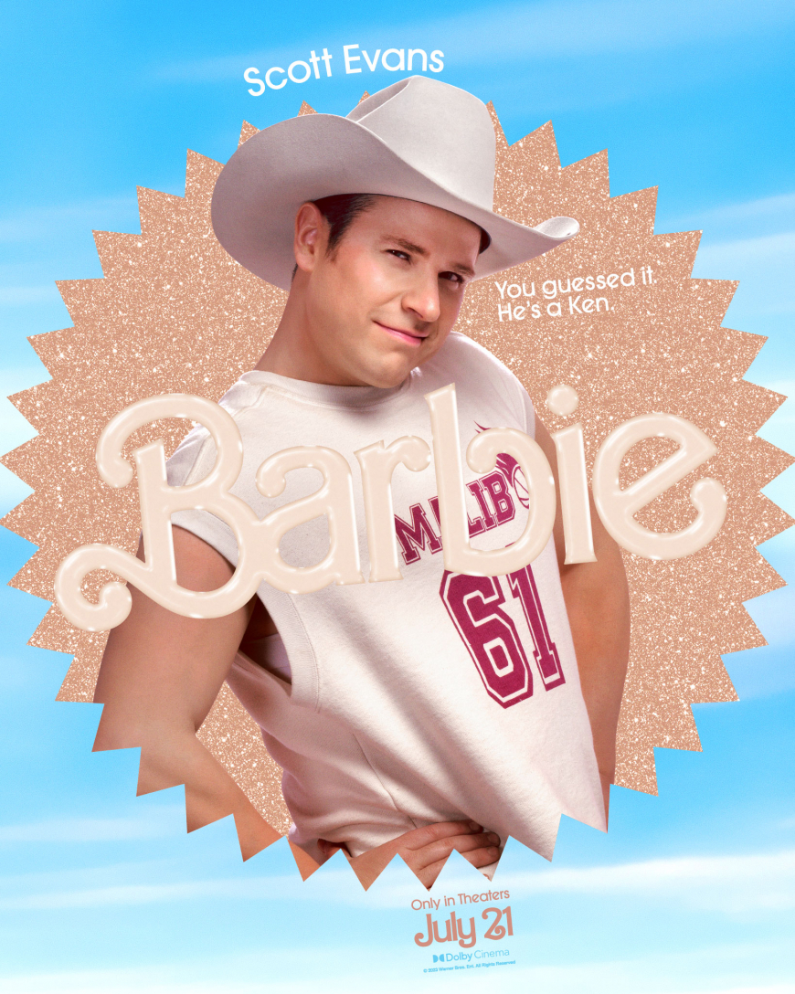 Barbie movie character poster