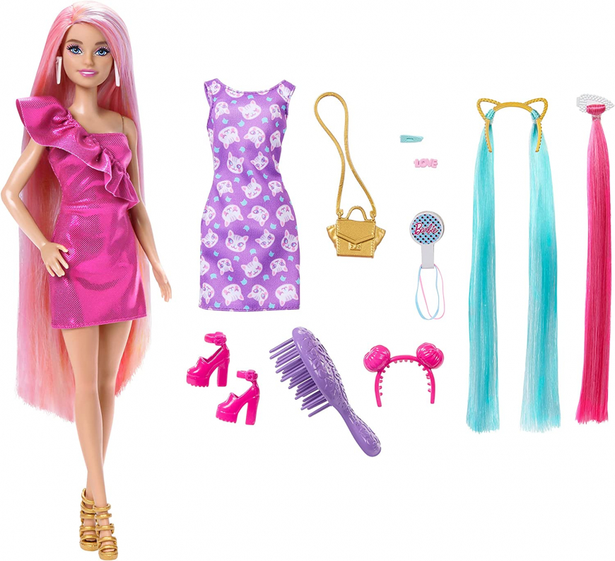 Barbie Totally Hair 2023 doll HKT96