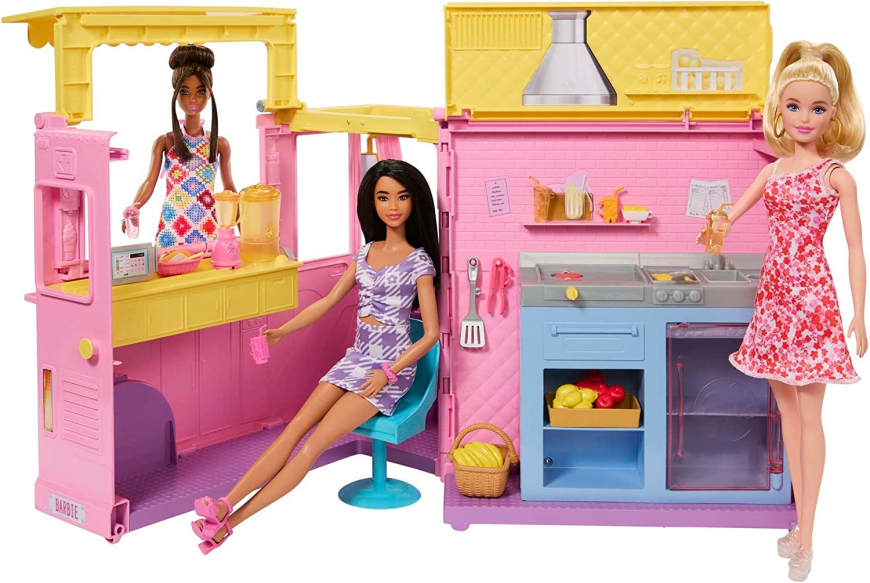 Barbie Lemonade Truck Playset 2023